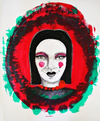 Lady with a beauty spot / Dama z pieprzykiem